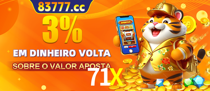 Promoção para baixar e instalar o aplicativo do cassino 71X. O banner oferece uma recompensa de R1aR1aR8, com a imagem de uma cobra sobre moedas de ouro.